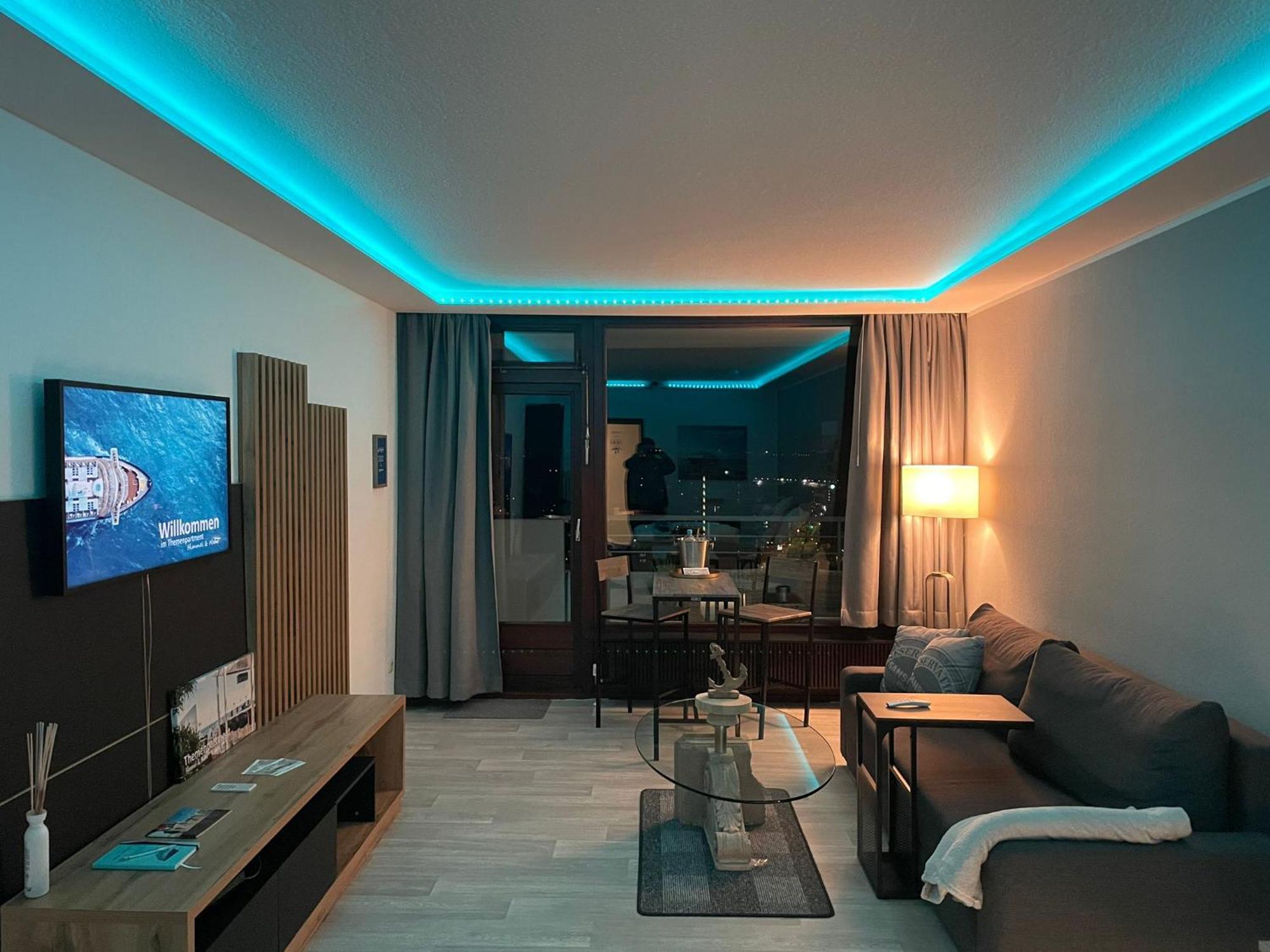 Апартаменты Themenpartment Himmel Und Mehr Penthouse Гельзенкирхен Экстерьер фото